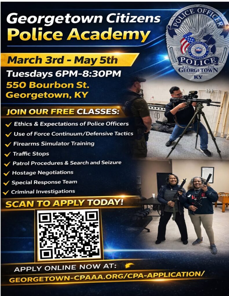 georgetown citizens police academy
